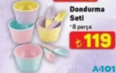 DONDURMA SETİ 8 PARÇA